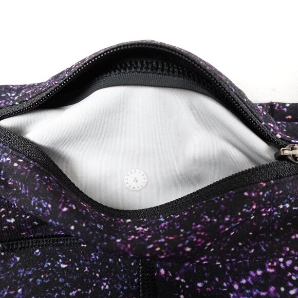 lululemon Yoga Athletic Tights Pants with Rear Zipper Pocket Women's 4 Stretchy - Picture 8 of 9